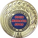 medaile MORAVA OPEN 2002